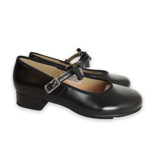 Bloch Merry Jane Black Tap Shoes S0352G Little Girls Kids Youth Size 13 NEW